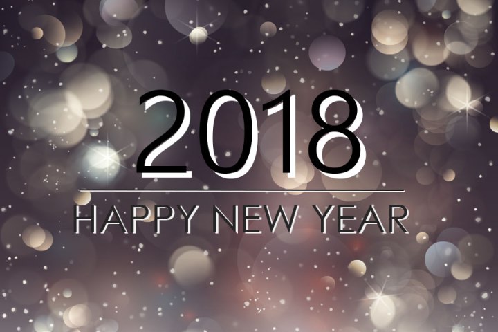 Hello 2018, Good Bye&nbsp;2017